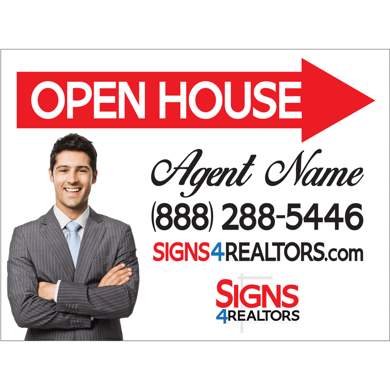 24x18 Open House Sign - Standard Size