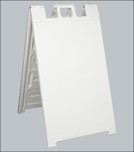 A-frames w/Custom Print (Plastic Signicade)