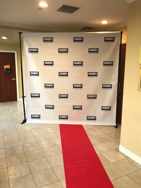 Step & Repeat Banner w/Stand
